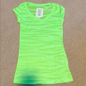 Bozzolo Neon Green Short Sleeve Tee